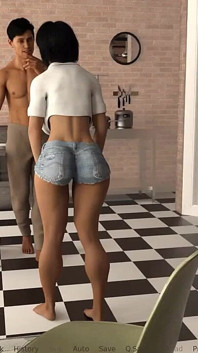 Peccaminoso successo: una calda milf formosa matura con un gran culo - Episodio 3