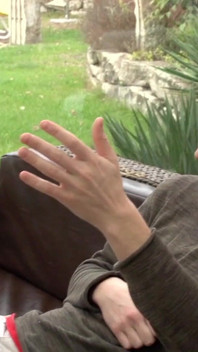 Pretty teen sucks on huge cock and does anal fucking