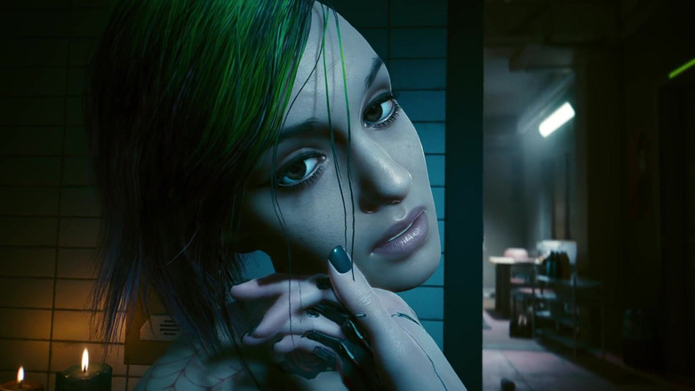 LewdArcade: Cyberpunk 2077 Judy Sex Scene - Pyramid Song Sex Scene Porn Game...