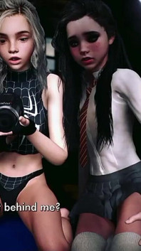 Gadis nakal ini kepergok lagi ngentot sama dua lesbian remaja18 dengan kostum spider dan mereka ngentot memeknya habis-habisan.