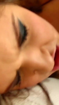 The exciting screams of slut Candy Cat with Choky and Mugur's cocks inserted in her ass and pussy