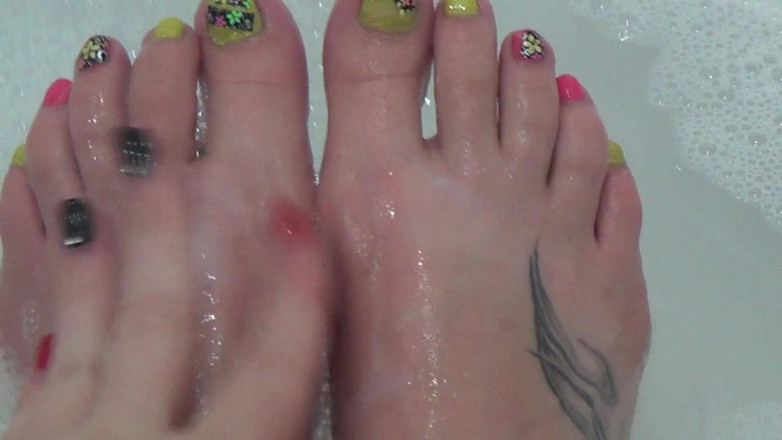 Goddess Misha Goldy: Dita dei piedi, unghie dei piedi e feticismo del piede!!