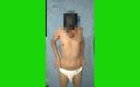 Hot Kolla: Teen sri lanka schwuler Twink-junge moarn Während Musterbate auf Selfie-cam