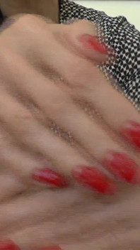 Opwindende lange rode vingernagels, handfetisj, Joi Lady Victoria Valente