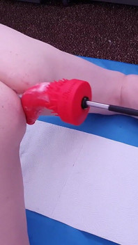 Follando con consolador anal y chorros de orgasmos para milf Essex girl Lisa