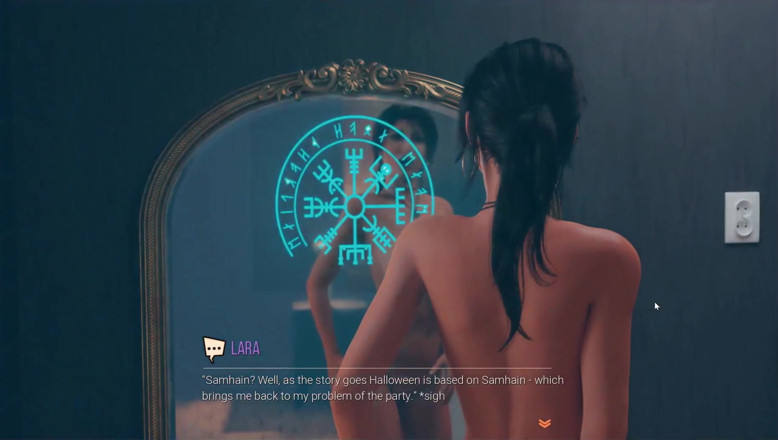 Cum in Futa: Lara and the Mirror of Shamhain Parody Hentai Game Ep.4...