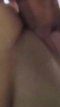 POV Amateur-paar: Riesiger Aderiger Rosa Schwanz Hämmert Enge Muschi, Doggystyle, Dicker Arsch, Nahaufnahme
