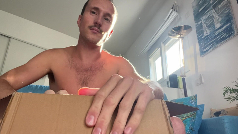 Maxence Angel: Maxence Angel 언박스 A Jocktribe 딜도