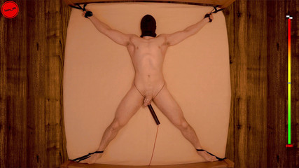 Tommy_1995: Edged to Insanity - 20minutový zdrženlivý edging cudného vibrátoru prostaty