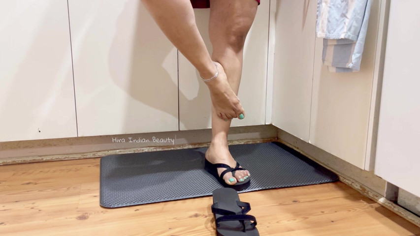 My Sex Legs, Feet and Toes for Fetish Lovers (Romantic Indian couple)