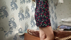 Alexa Holly: Sledujte, jak zkouším sexy kalhotky na mé chlupaté kundičce