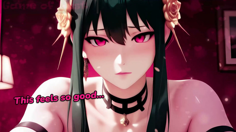 Game of Lust 3D: Gol Curvy brunetka Anime Yor POV Tit jebanie i Kogut...