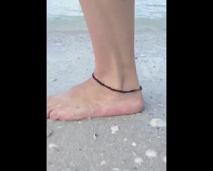 Princess Lextacy: Hör meine fußstufen am strand zu