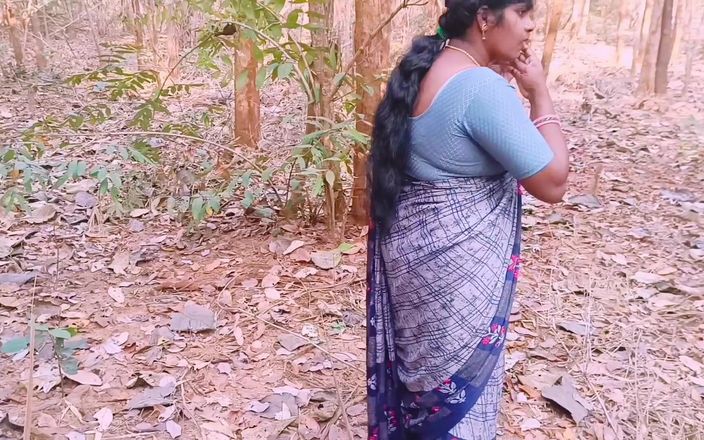 Telugu Honey Lips: Indian Outdoor Sex. Desi Bhabi Secret Fucking Hubby in Forest....