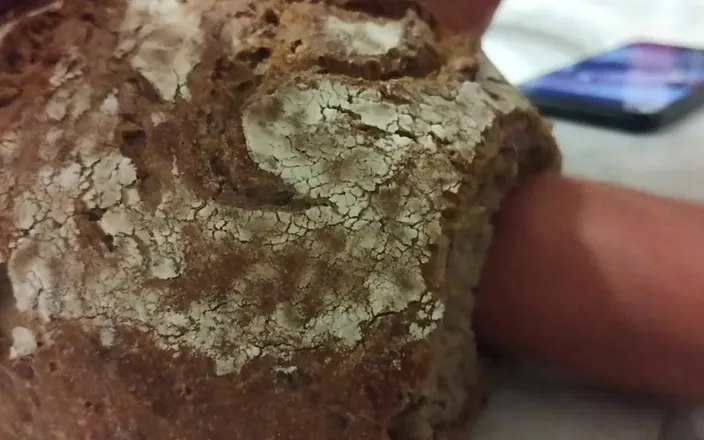 Francesco Spinozzi: Fucking loaf of bread food masturbation