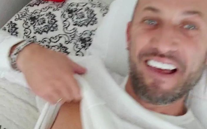 Boy jerking off: Morning