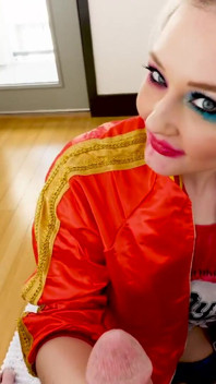 Bionda carina costume arielle Aquinas pompino pov e ingoio sperma