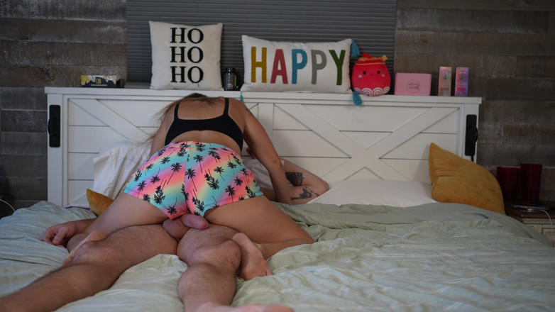 HedoMom: Stephanie Class Has Passionate Sex with Her Husband - Shorts on,...