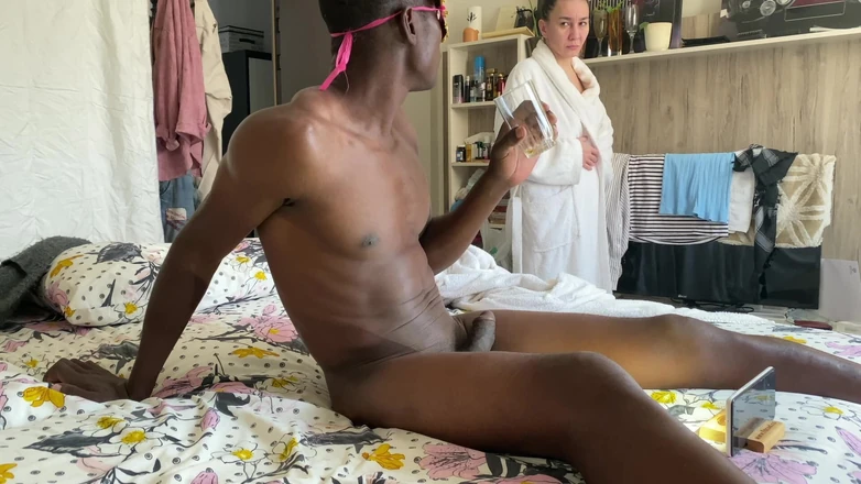 Jollyfuckingoldman: Sharing White Wife with Big Black Cock