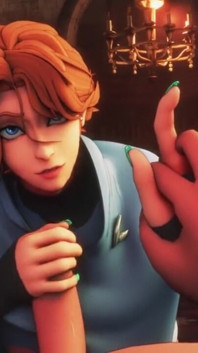 Sypha Belnades Gives You a Handjob While Holding Your Hand