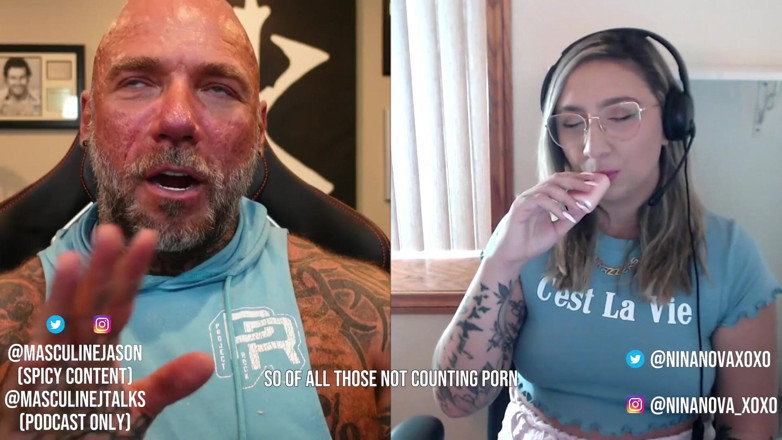 Raw and Uncensored with Masculine Jason: Mărturisiri de vedete porno - Nina Nova (episodul 176)