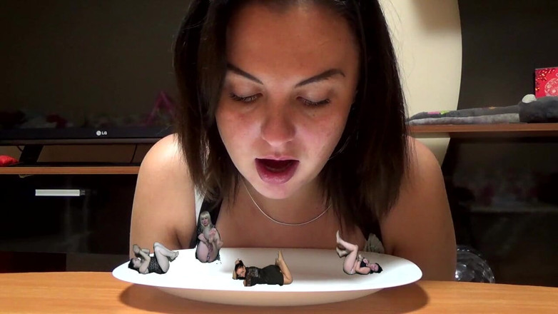 Goddess Misha Goldy: Chystám se snít 4 holky! Mmm, mňam!