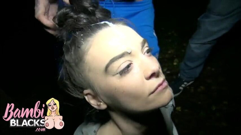 Creampie cum whores: Teen dolly goes dogging