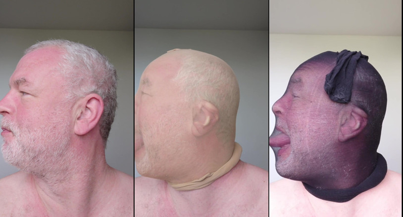 NylonFace: Selfie koláž s maskami z punčochám