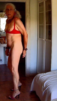 A Whore Enjoys Fucking Her Ass with a Cucumber