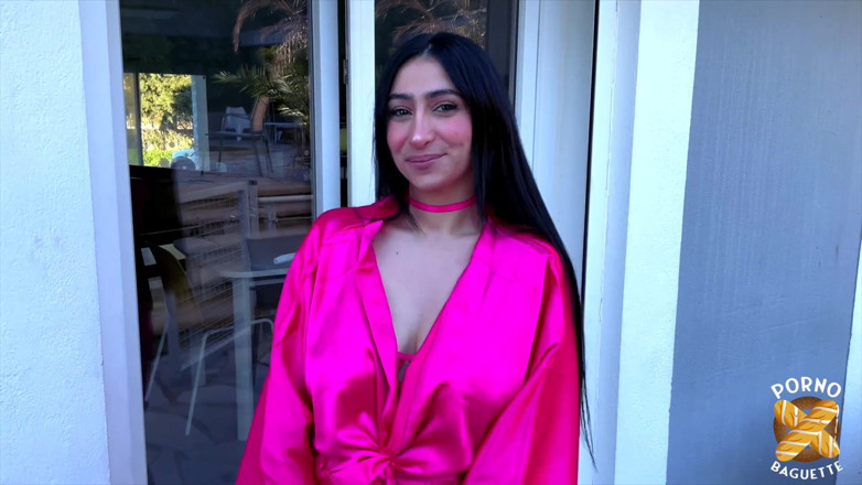 Porno Baguette: Didi, with Her Big Boobs, Get Fucked by Two Cocks