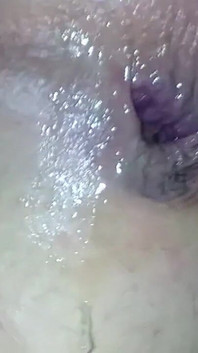 Toying with My Freshly Bred Hole