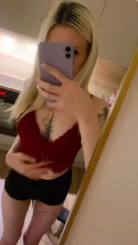Hot Blonde Playing with Your Control
