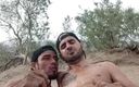 Xisco Freeman: Cum in the dunes outdoor with Leo Bulgari