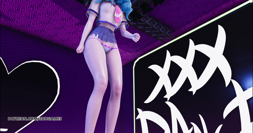 3D-Hentai Games: [MMD] Fiestar - jabłko ciasto Gwen striptiz sexy kpop