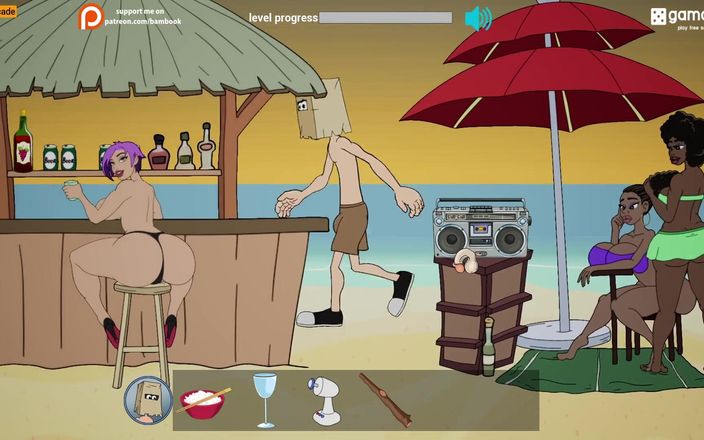 LewdArcade: Coleção fuckerman v1.3 praia completo jogo pornô jogo passo a...