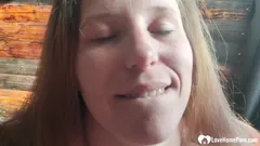 Brunette Wife Was Super Cock Hungry That Morning
