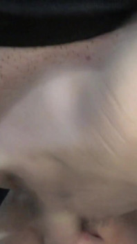 My Cuckold Slave Cleanup Cum From My Pussy and Beverage My Piss and Licks My Pussy Clean
