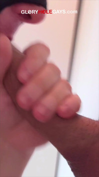 Straight and Curious - 8-shot Cum Explosion at the Gloryhole