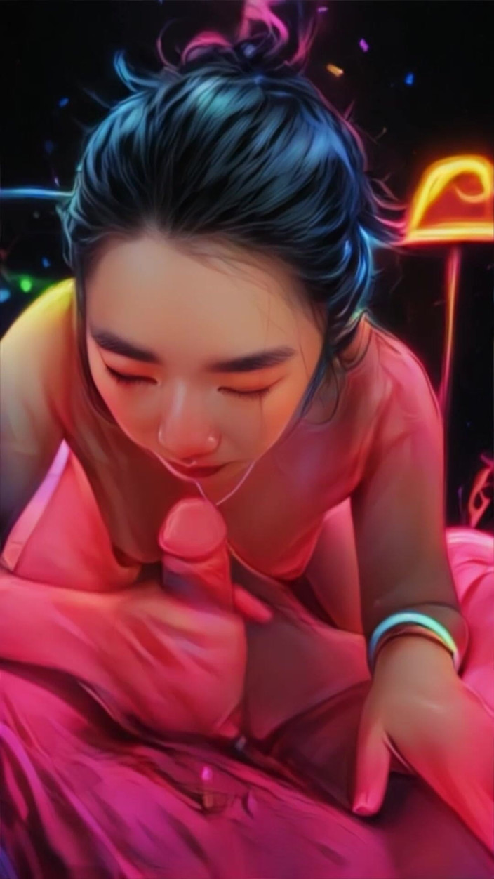 meimeiXXX: Gf anime sebenar menghisap kote hitam besar - blowjob sudut pandangan...