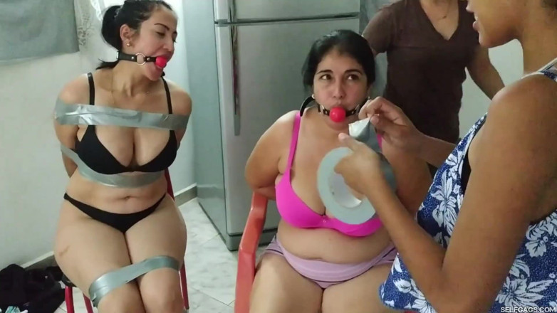 Selfgags Latina Bondage: Putting Stepmommy's New Ball Gags to Good Use! (episode 1 of 2)