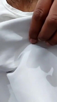 Saten ipek elle muamele porno - saten ipeksi beyaz takım elbise yarak kafasına sürtüyor (86)