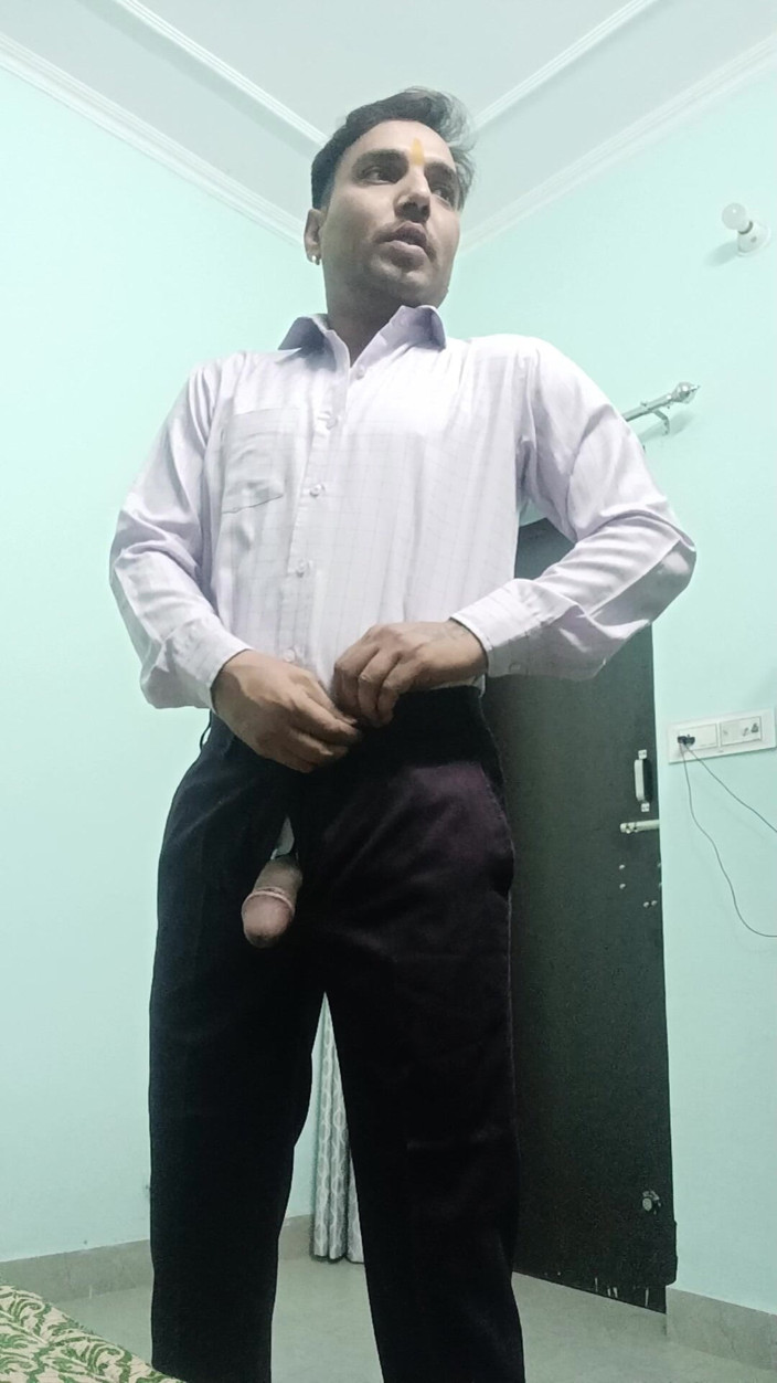 Rajasthani-old-lover: インド系デシ男性はマスターベーションを楽しむ
