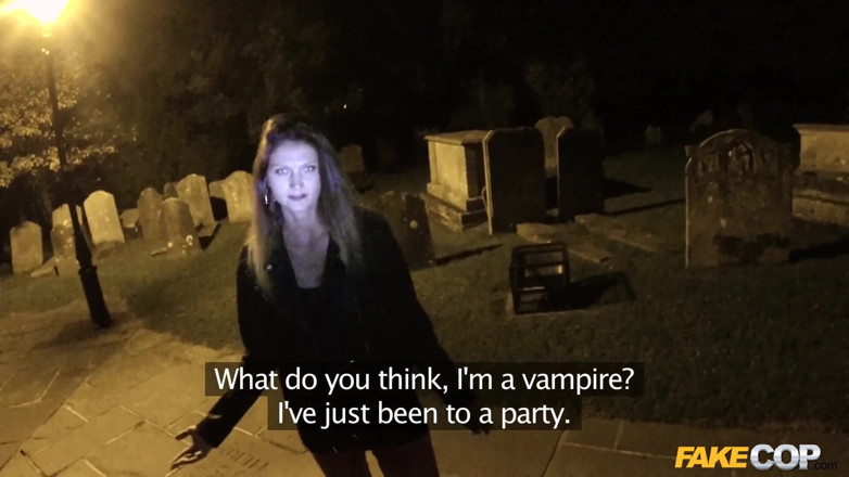 Fake Cop: Fake cop - halloween anal sexo especial