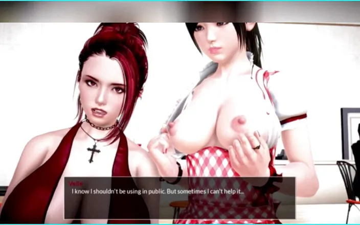 3DXXXTEEN2 Cartoon: It's all about boobs, big and small. 3D porn cartoon sex