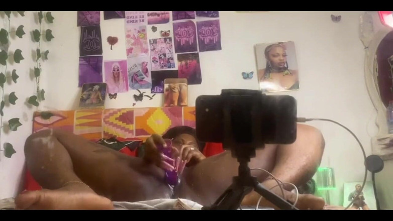 Anita wet pussy: Jugué a solas con mi coño mirando mi espejo