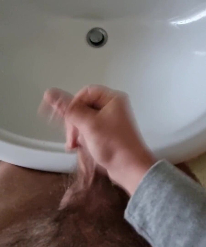 My masturbation: Nel lavandino