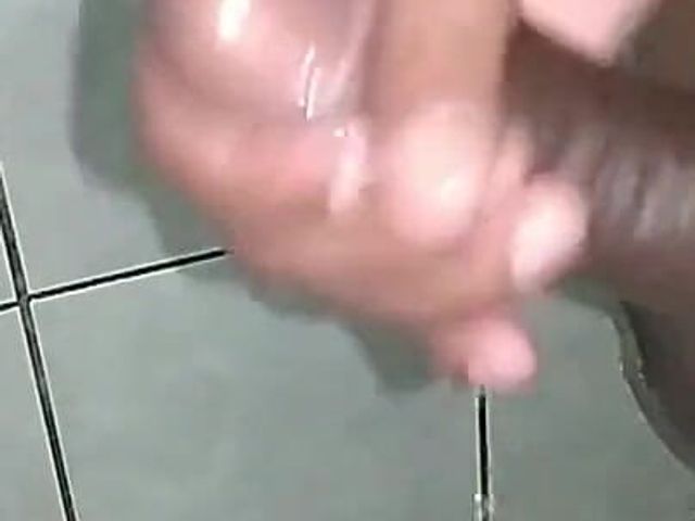 Jerk off at the Bathroom 'hot Jizz of Sperm' (Rickvjr)