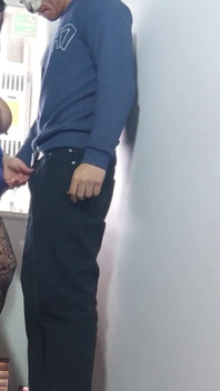 다른 자지를 즐기는 뚱뚱한 계모, 슬로우 모션으로 팬만