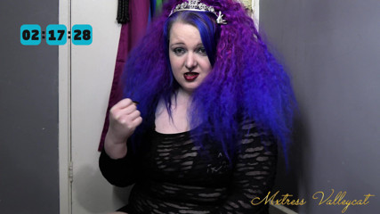 Mxtress Valleycat: Cum and Spend