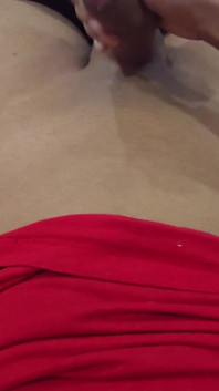 Young Slim Thin Latino Boy Has His Dick Out in the Living Room